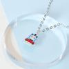 Thomas & Friends Engraved Anti-lost Train Silver Necklace