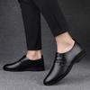 Fashion Leather Male Wedding Shoes Lace-Up Men's Oxford Shoes Classic Formal Business Dress Shoes 2025 New Arrival Male Walking Flats