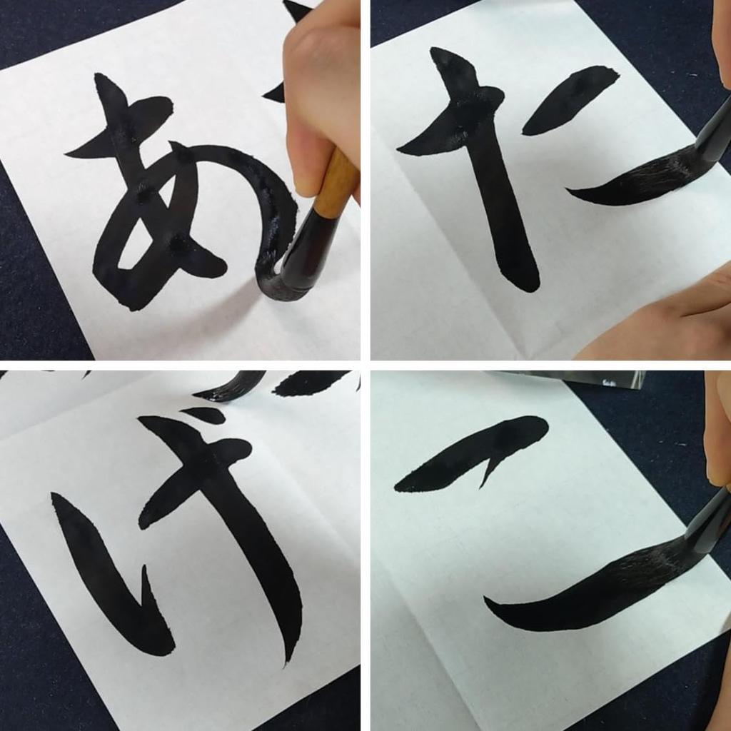 Yueido Calligraphy Brush, Shino, Soft and Flexible Writing Feel, Easy to Use for Beginners and Advanced Artists (Medium)