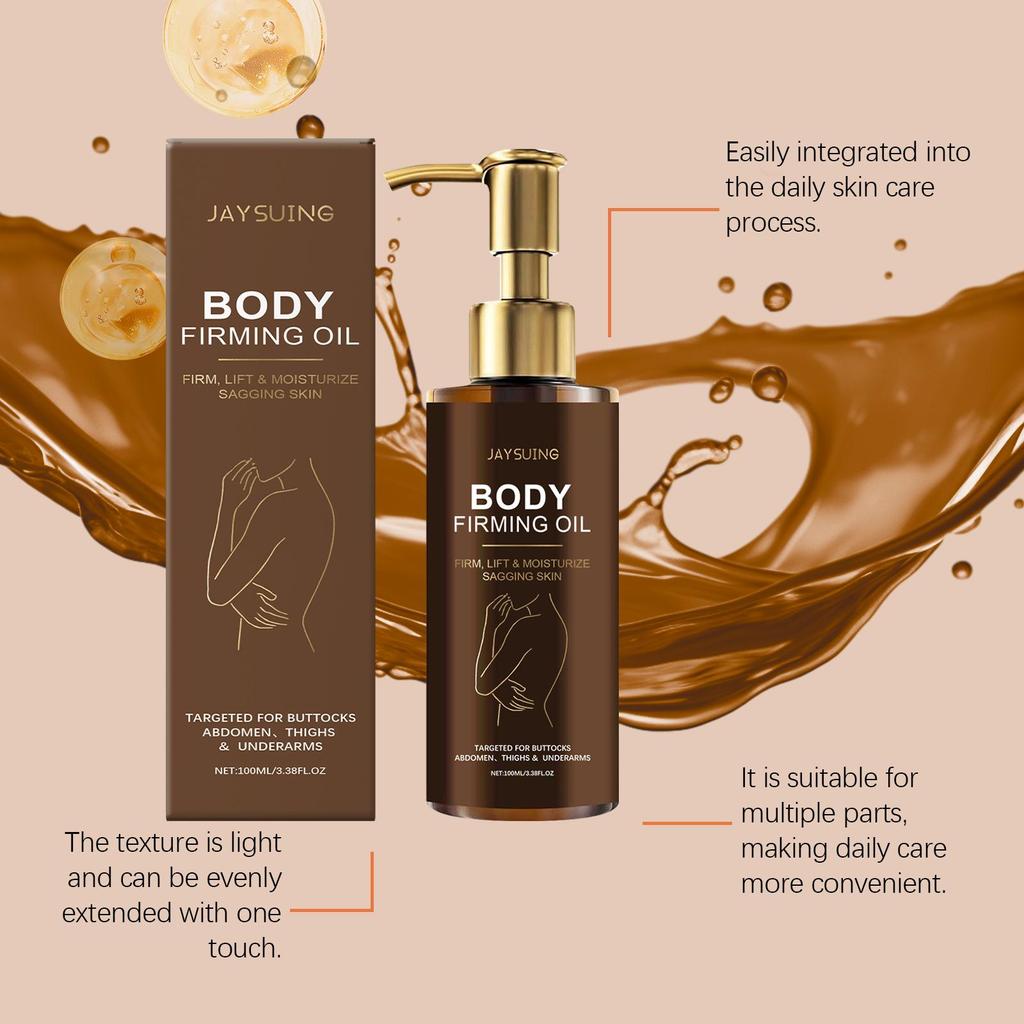 Moisturizing Anti Cellulite Firming Body Oil Sagging Skin Tightening Anti-Aging for Body Refreshing Hydrate Firming Body Oil