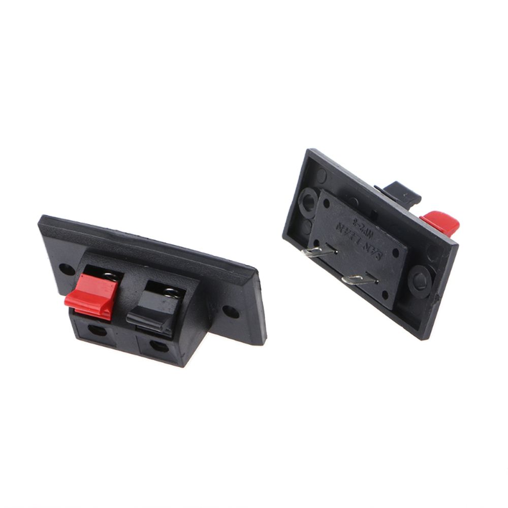 2 Positions Load Audio Speaker Terminal Block Connectors Speaker Terminals Connector Terminal