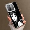 Japanese Horror Anime Soft Phone Case for Xiaomi Redmi 15C 15 14C 13C 12C Poco X5 X6 X7 Pro X3 F8 F7 Ultra M8 13 12 Cover Back S