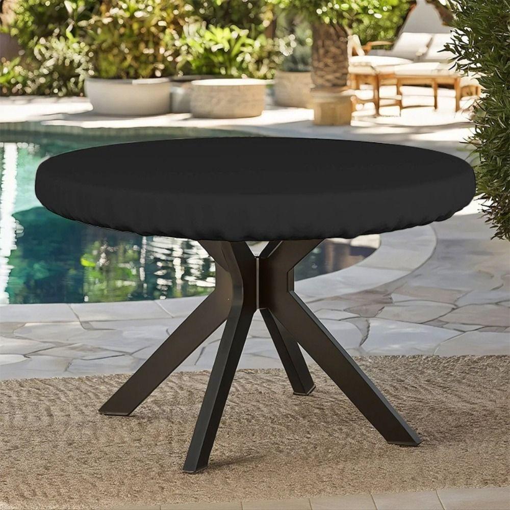 Copertura Tonda per Tavolo Antipolvere Impermeabile Copertura per Mobili da Giardino Patio Terrazza
