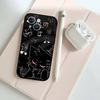Boykisser Fundas Black Phone Case That Fits For IPhone 17,16,15,11,13,14 Pro Max,Plus,X,Xr,Xs Max,13Mini