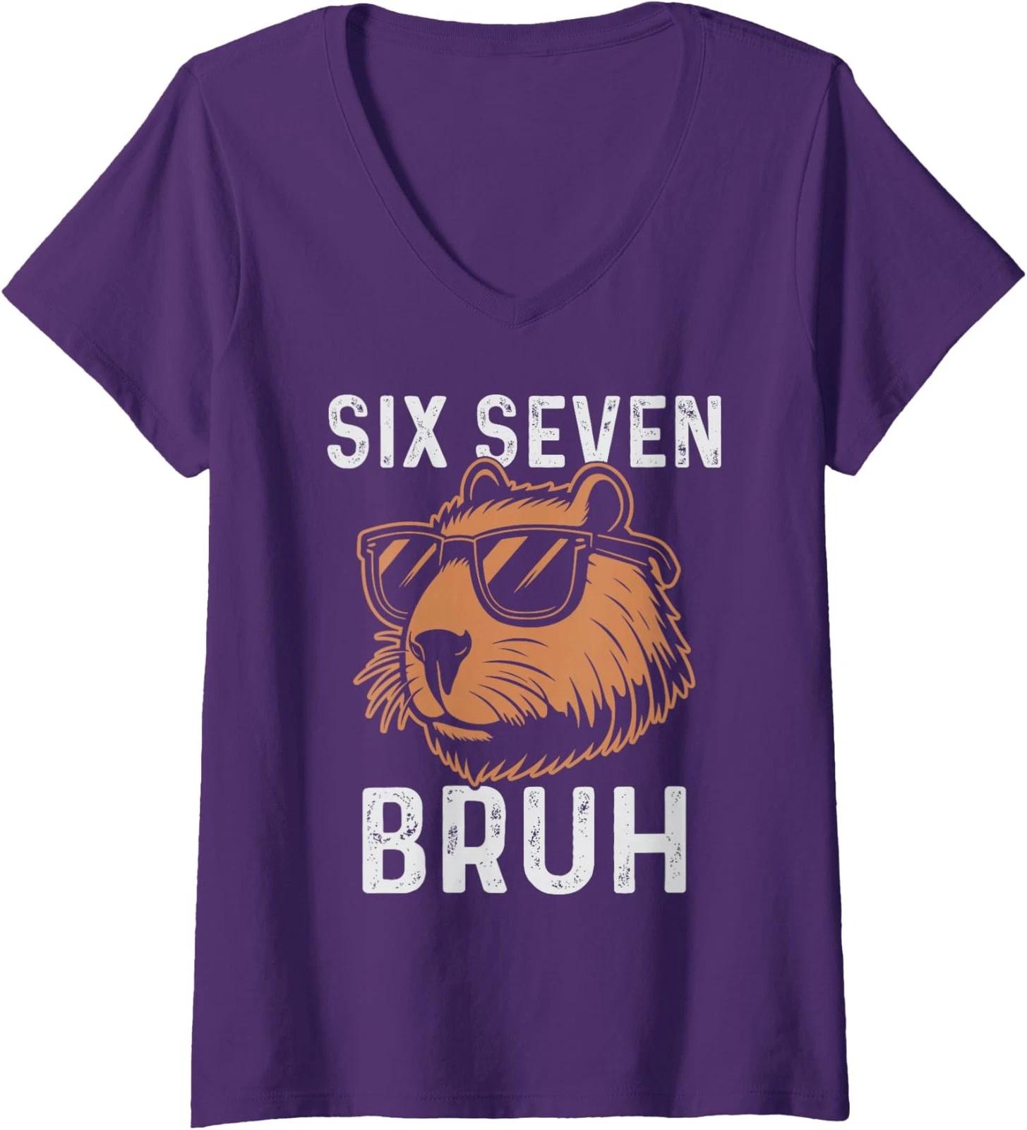 

Nice Naughty Meme 6 7 Christmas Six Seven Xmas Ladies Crewneck T-Shirt XL