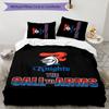 Knights  3pcs Bedding Set Duvet Cover Closure Includes 1 Duvet Cover & 2 Pillowcases for All Seasons Bedroom Home Dorm Decor