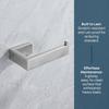 Silver Toilet Tissue Holder Stainless Steel Towel Holder Toilet Paper Holder  Bathroom Supplies