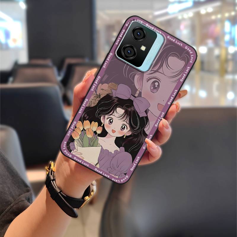 Cartoon Cute Phone Case For Blackview Oscal C70 Dirt-resistant Phone Pouch Back Cover Anti-knock Shockproof Full wrap