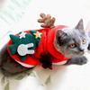 Cute Christmas Pets Costume New Year Dog Clothes Small Dogs Cat Santa Costume Jacket