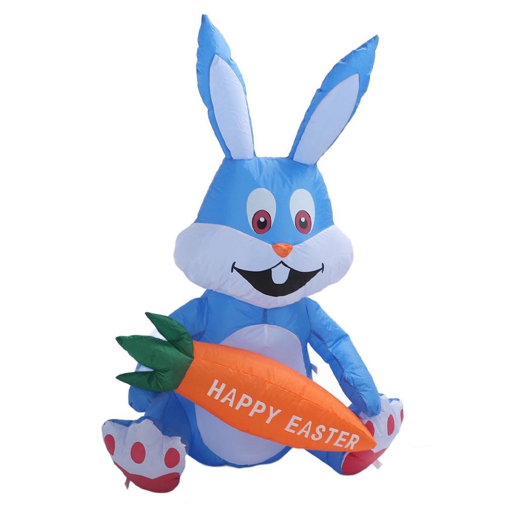 1.2 M Easter Inflatables Rabbit Cartoon Cute Fun Innovative Blow Up Easter Inflatable Outdoor