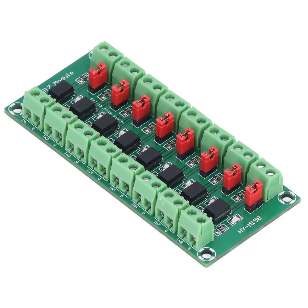 2 Pcs 3.6-30V 8 Channel Optocoupler Isolation Board Photoelectric Isolated Module Signal Isolation