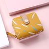Newest Women Cute Wallet Zipper Buckle Folding Girl Wallet Brand Designed Pu Leather Small Coin Purse Female Card Holder Carteras