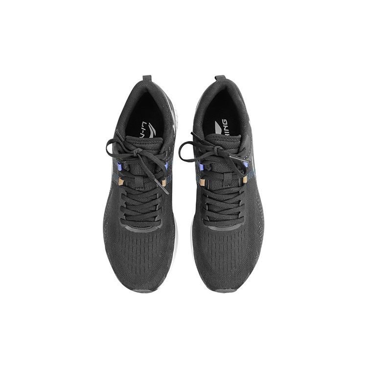 Li Ning Red Rabbit 4 Fabric Mesh Shock Absorption Non-Slip Wear-Resistant Breathable Low-Top Casual Shoes Men sneakers Black ARMR019-5