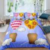 Air Balloon Duvet Cover Set King Queen Full Size Polyester Comforter Cover for Kids Boys Girls Bedding Set with Pillowcase74