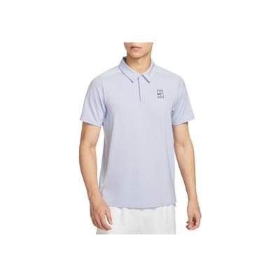 Court Advantage Dri-FIT Casual Fashion Simple Solid Color Short Sleeve Tennis Shirt Men Tops FZ6908-057