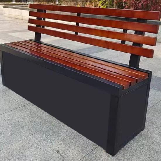 Solid Wood Folding Shoe Changing Stool & Long Resting Bench for Home, Park, or Balcony
