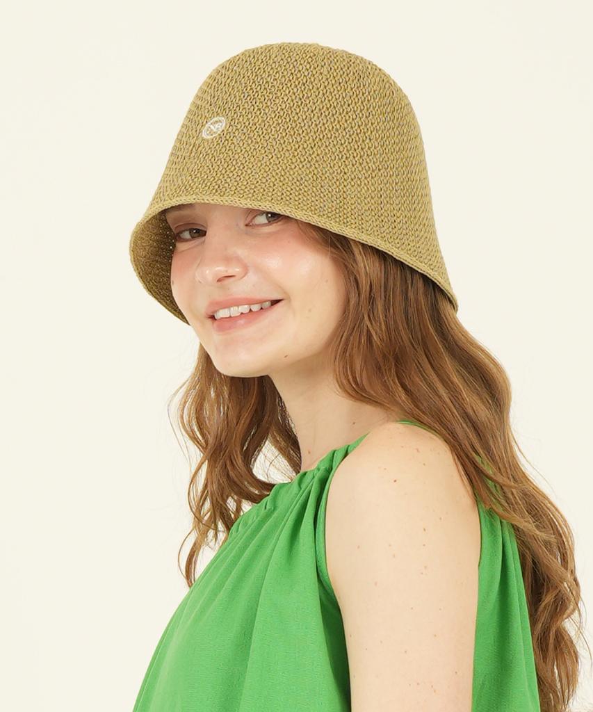 THE-ABON Beach Basic Bucket Hat Beige
