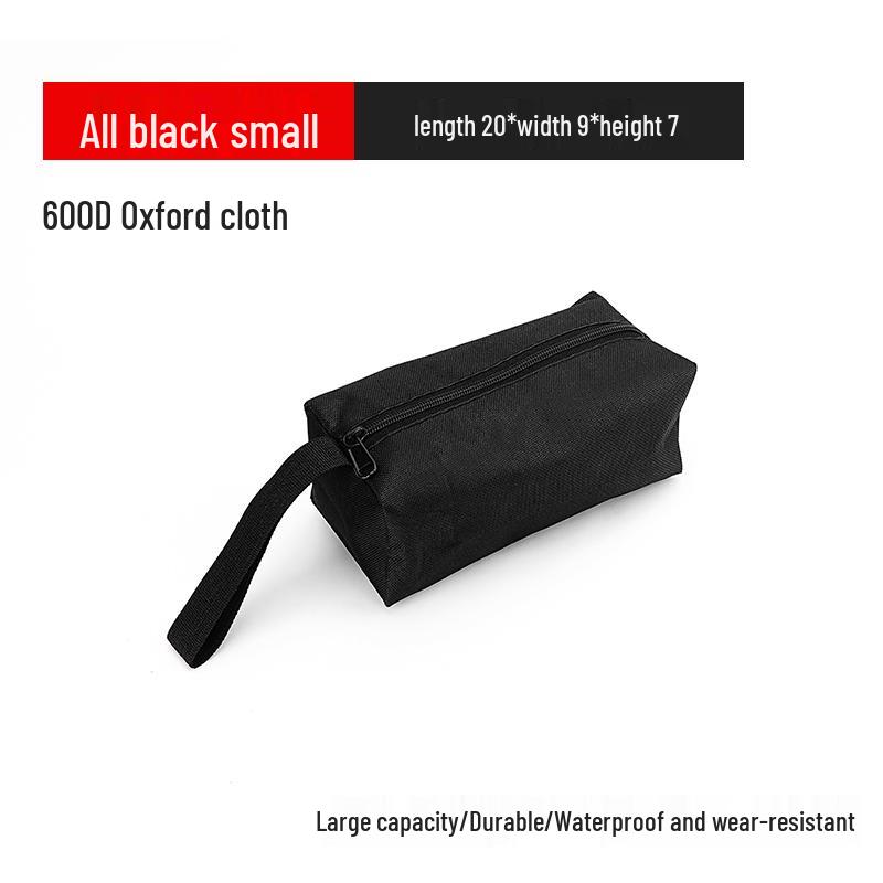 Heavy-Duty Canvas Tool Bag with Multifunctional Oxford Cloth for Electricians