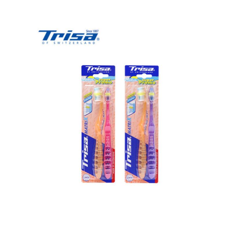 TRISA Matrix Toothbrush 4-pack (4121) soft hair