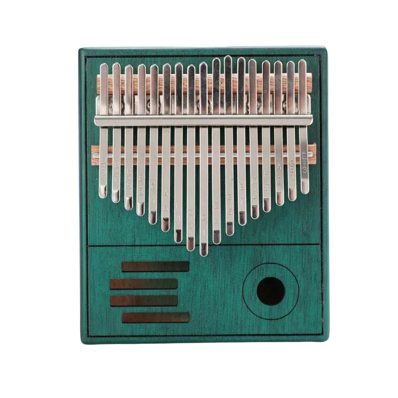CLEARANCE SALE-17 Key Kalimba African Solid Mahogany Thumb Finger Piano Mbira Calimba Play With Guitar Wood Keyboard Instrument