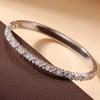 3D Diamond Inlaid Titanium Steel Light Luxury Bracelet