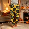 Herren Jogginghose mit Kordelzug und Taschen – Lässige Nachtwäsche Halloween-Print
