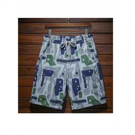 Fashion Men's Beach Shorts, Summer Fashion Printed Sports Loose Elastic, Breathable Casual Outdoor Shorts