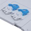 Hinge for EuroBox Box, Blue (4 Units)