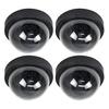 Fake Dummy Surveillance Home Dome Security Camera CCTV with Red Flashing Light