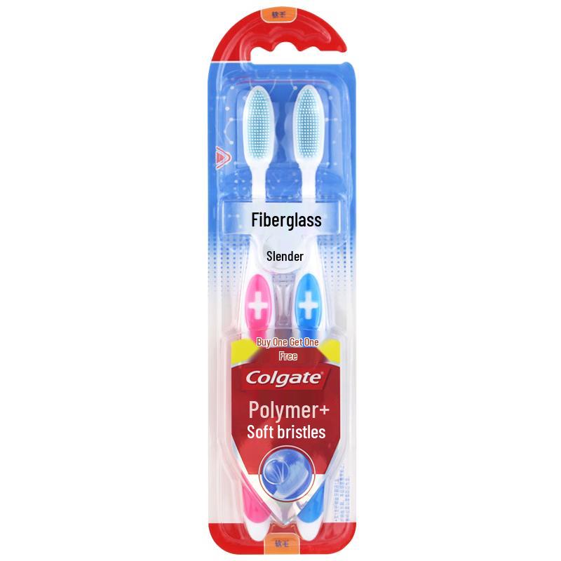 Colgate Slim Soft Toothbrush 1+1 Special Pack