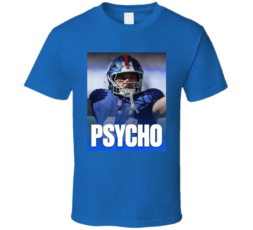 Psycho Cam Skattebo New York Football Fan T Shirt S