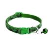 Camouflage Print Adjustable Pet Neck Strap Dog Cat Puppy Bell Collar Necklace