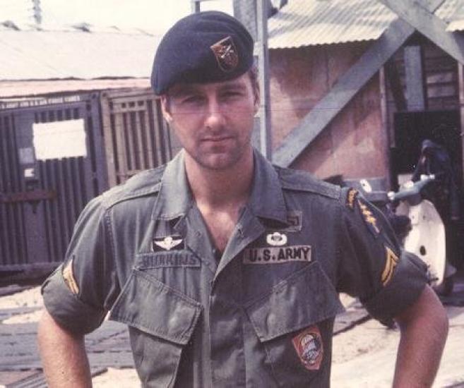 20 US Army Special Forces Beret Crest Badge, Metal Replica, Silver