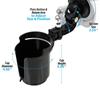 Recessed Folding Cup Drink Holder Folding Consoles Bottle Car Can Holder Vehicle Adjustable Drink Cup Holder