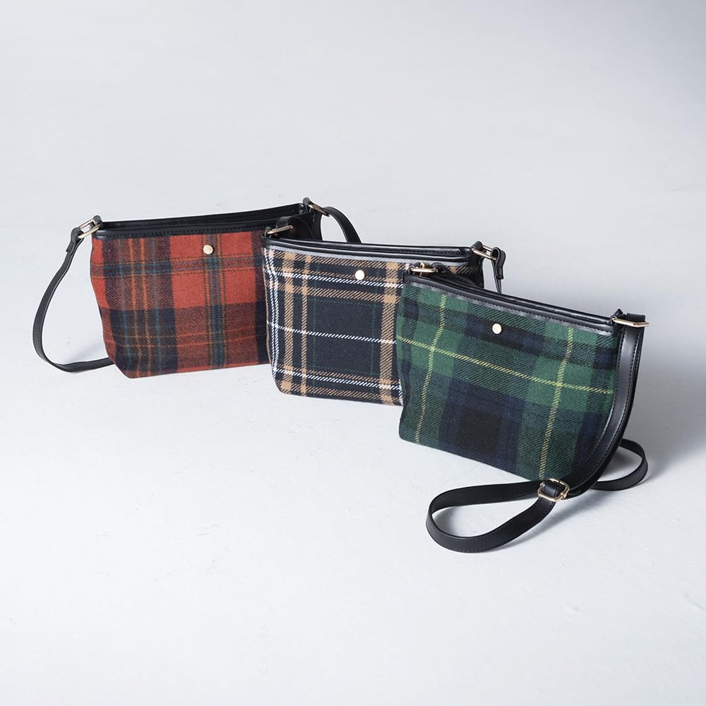 [Finisage] Cozy Check Mini Shoulder Bag