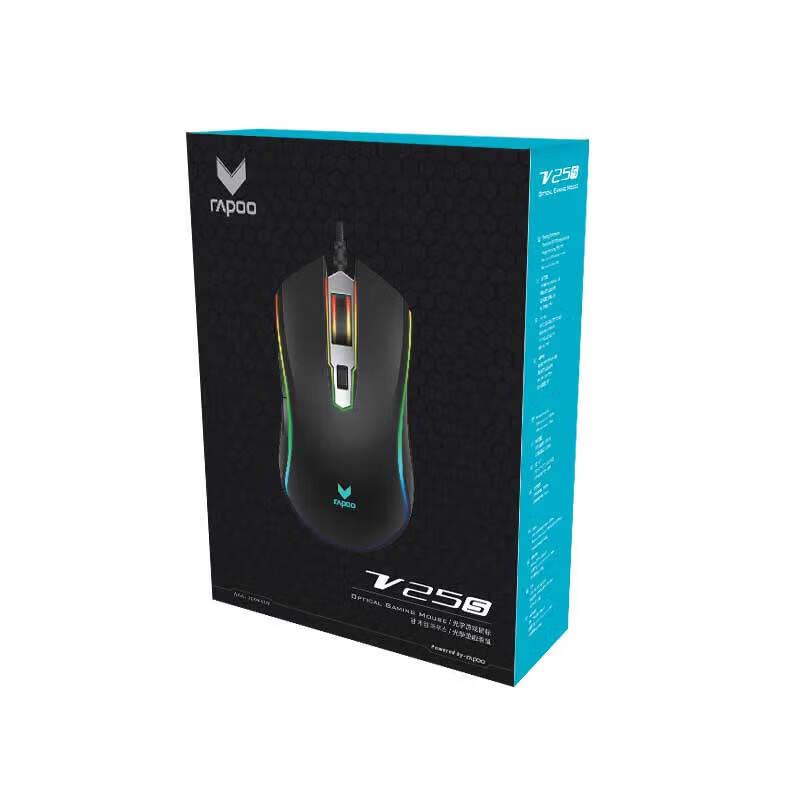 Rapoo V25S Wired RGB Gaming Mouse