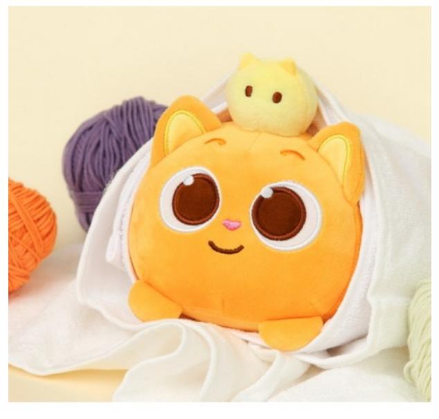 PINKFONG Hogi Ninimo Bambola di Peluche Ufficiale-Ninimo 12.5cm
