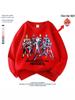 Boys' Ultraman Light-Up Hoodie: Sky Blue, Grey, Black, Red - Autumn Winter Collection