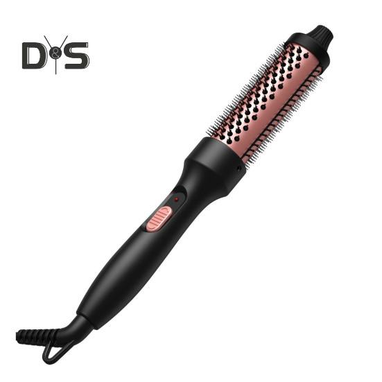 Przewodowa szczotka do loków Wielofunkcyjna szczotka termiczna Szybko nagrzewająca się okrągła szczotka z ujemnymi jonami Elektryczna prostownica do włosów Lokówka Narzędzia