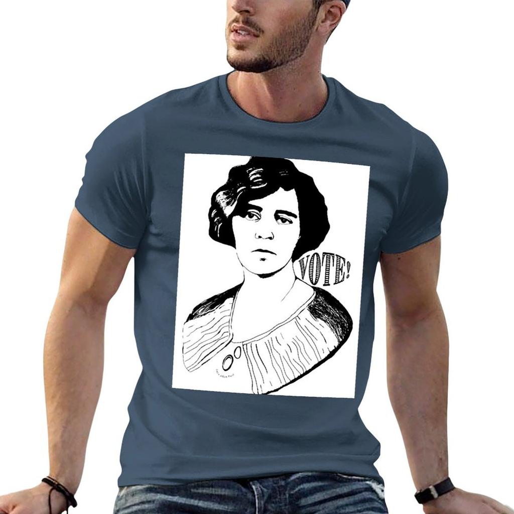 Vote TShirt Daily Wear Plain Short Sleeve Shirt