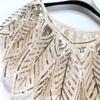 Women's Sequin Beaded Mesh Shawl Bolero - Stylish Outerwear for Dance and Evening Gowns