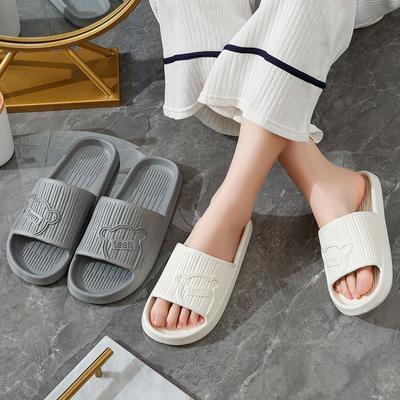 Slippers Female Summer Slippers Male Home Shoes Home Indoor Bathroom Bathing Couple EVA Slippers Sandals Male