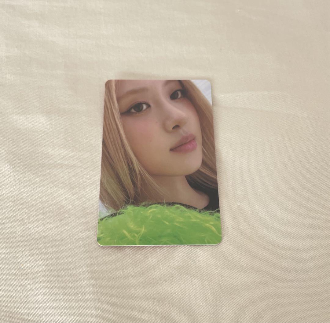 

[USED] Blackpink Rosé KMS Bonus Chinese Trading Card