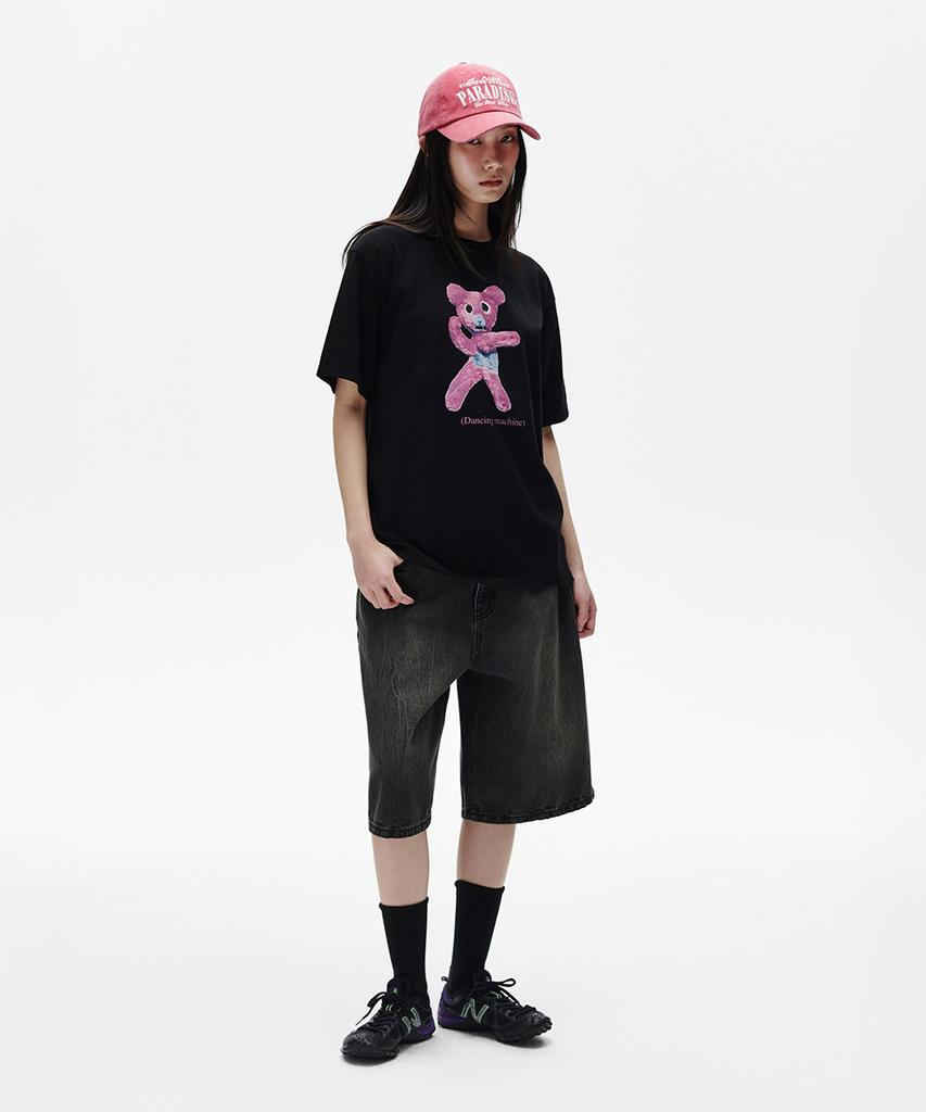 MAHAGRID Dancing Machine Tee Black(Mg2Fmmt507A)