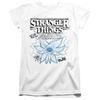 Stranger Things: Tales from Â´85 Womens/Ladies Demogorgon Sketch Capped Sleeved T-Shirt