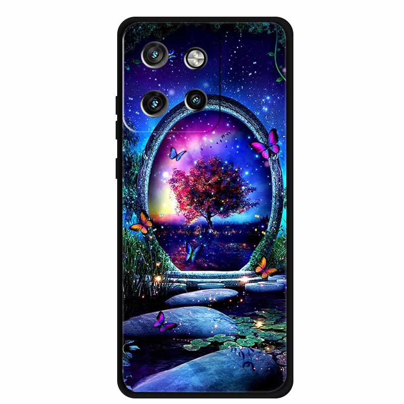 For Motorola Edge 60 Neo Case Protective Black Silicone Soft Phone Case For Motorola Edge 60 Neo 5G Back Cover Cases 6.36" Coque