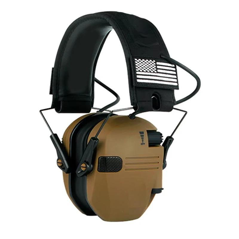 Tactical Electronic Noise Cancelling Earmuffs for Outdoor Shooting