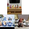 Christmas Couples Gnome Resin Figurine Set Home Decor Gift For Holiday Celebrations