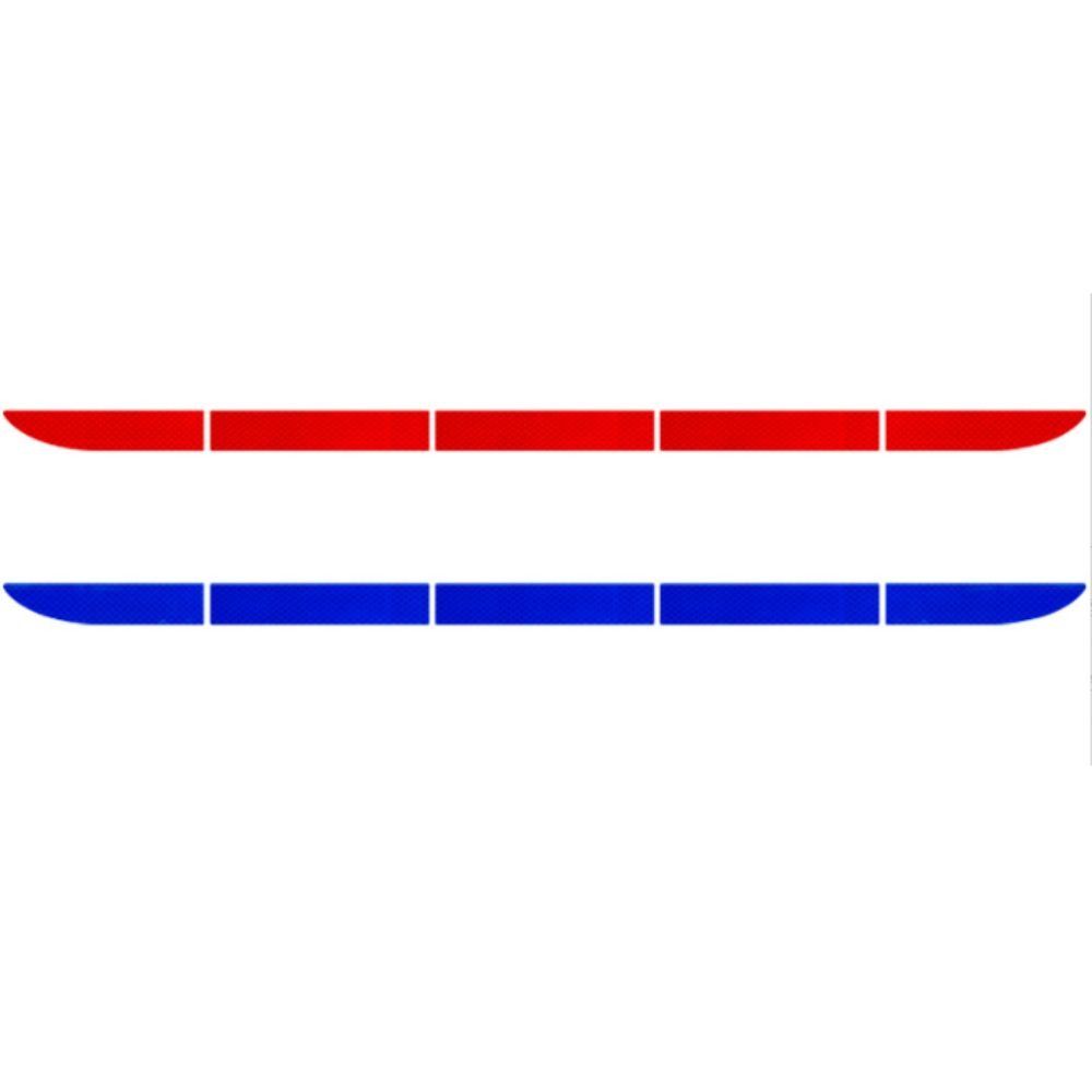 

5шт 90х3,5см (Примерно 18X3,5 см за штуку) Наклейка на задний бампер автомобиля