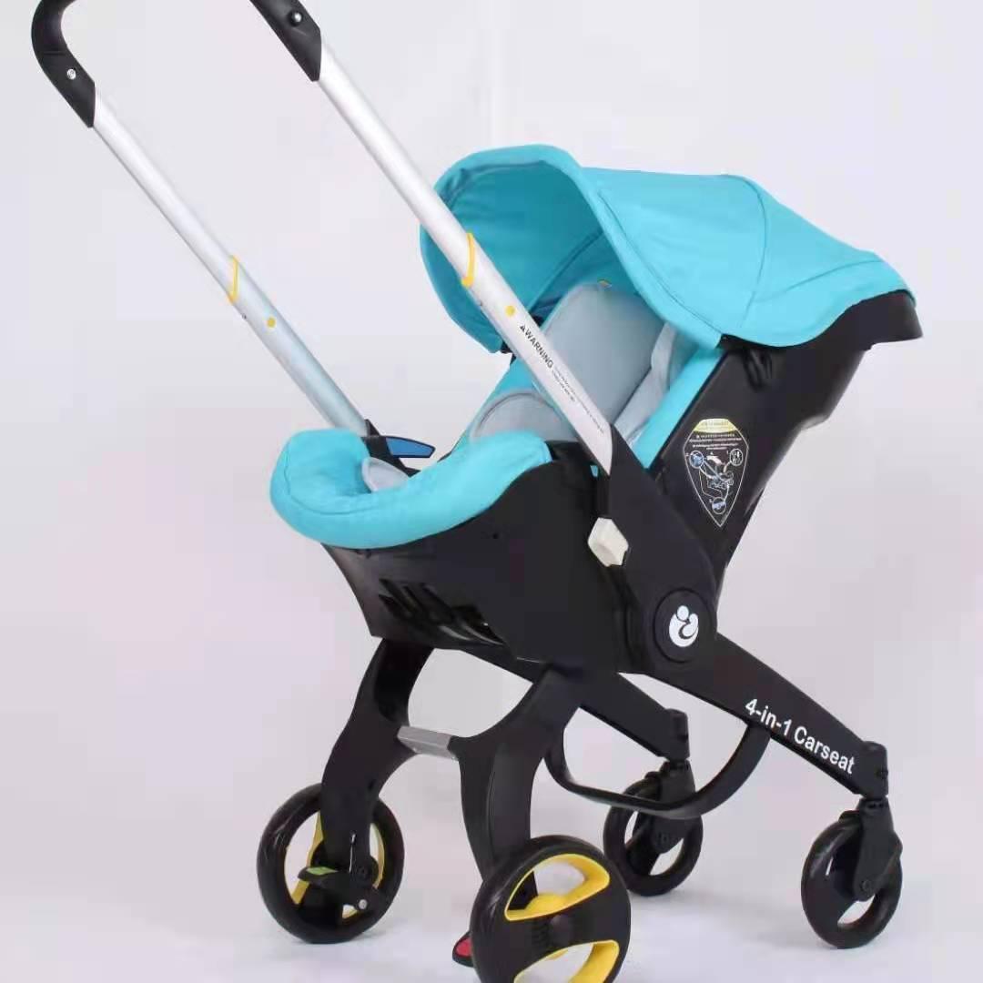 

Легкая детская коляска и автокресло 4-в-1 небесно-голубой